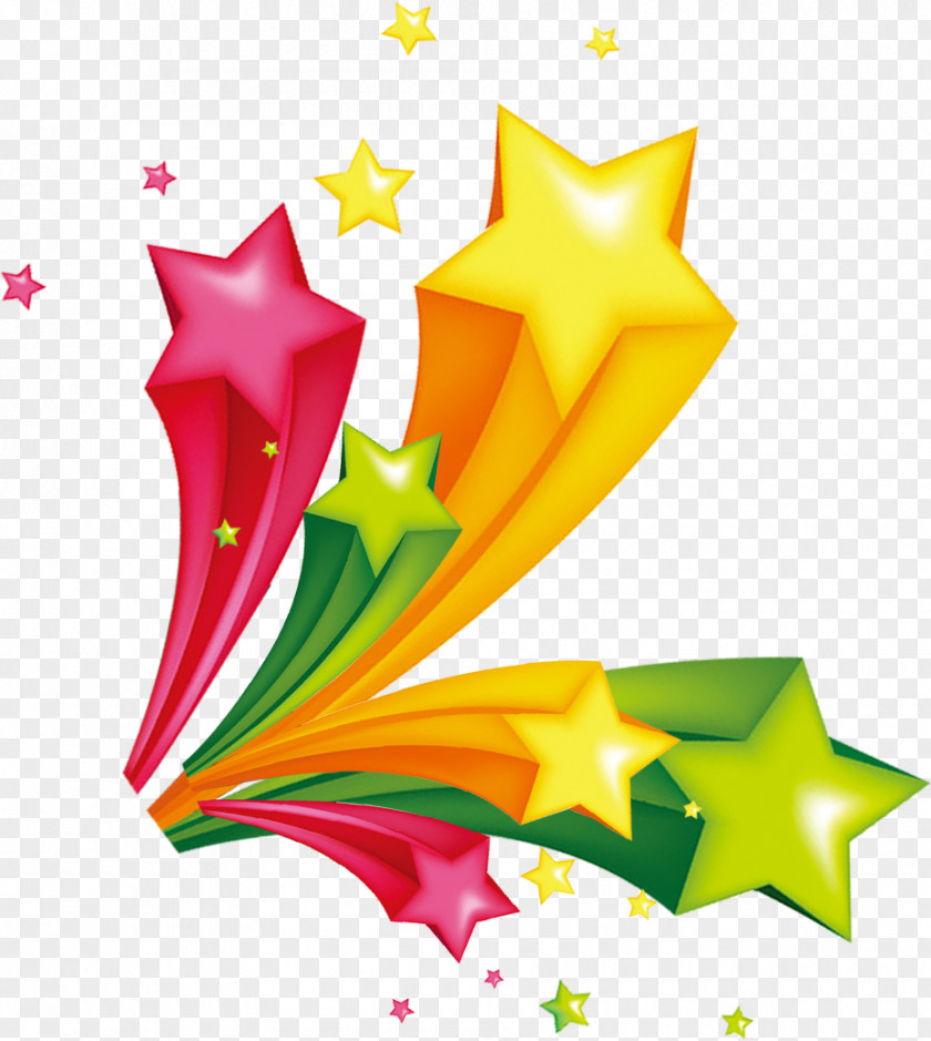 Colored Stars Motion PNG stars motion clipart PNG