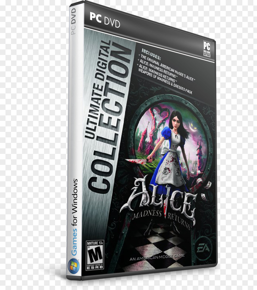 Electronic Arts Alice: Madness Returns American McGee's Alice The Sims: Complete Collection Video Game PNG