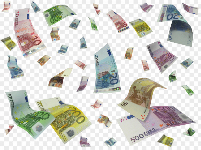 Euro European Union Money Accounts Receivable Debt PNG