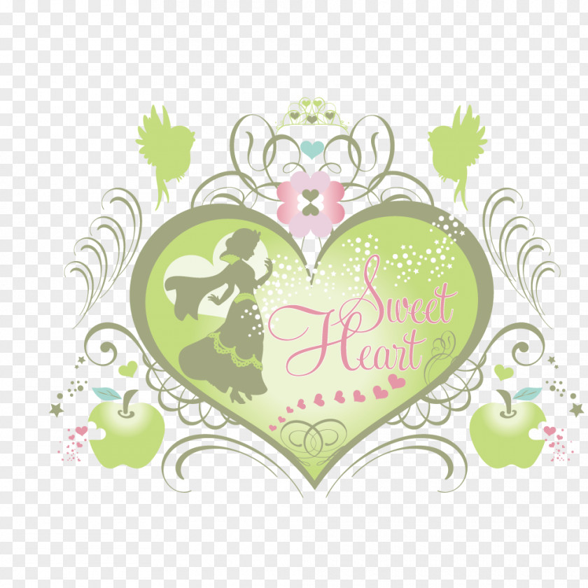 Love Princess Illustration PNG