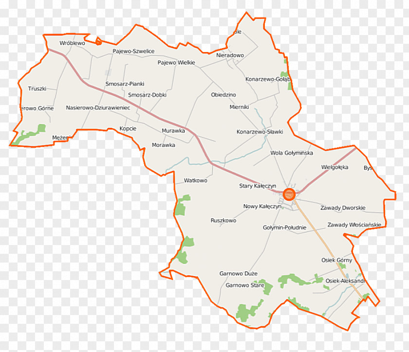 Map Gmina Ciechanów Glinojeck Truszki, Masovian Voivodeship Pajewo Wielkie PNG