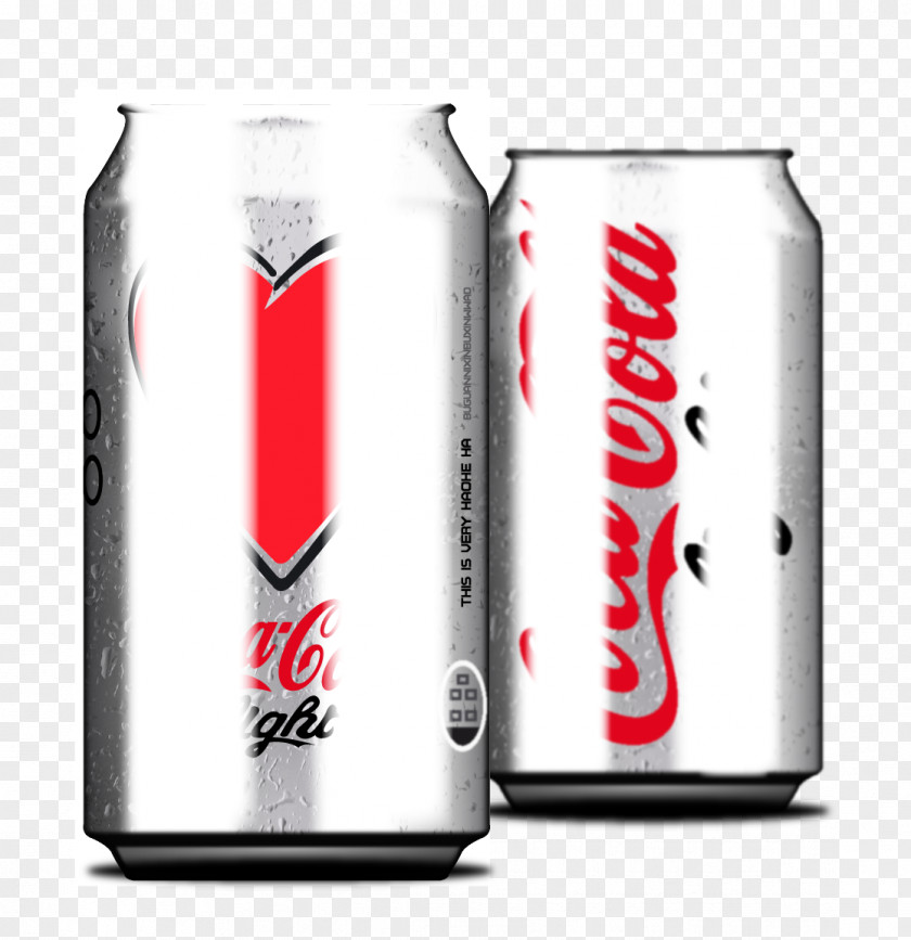 Vector Coca-Cola Cans Soft Drink Diet Coke Beverage Can PNG