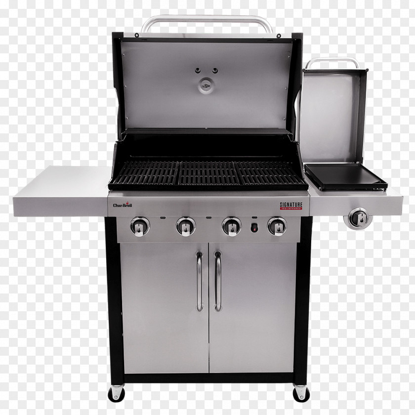 Barbecue Grilling Gas Burner Char-Broil Signature 4 Grill PNG