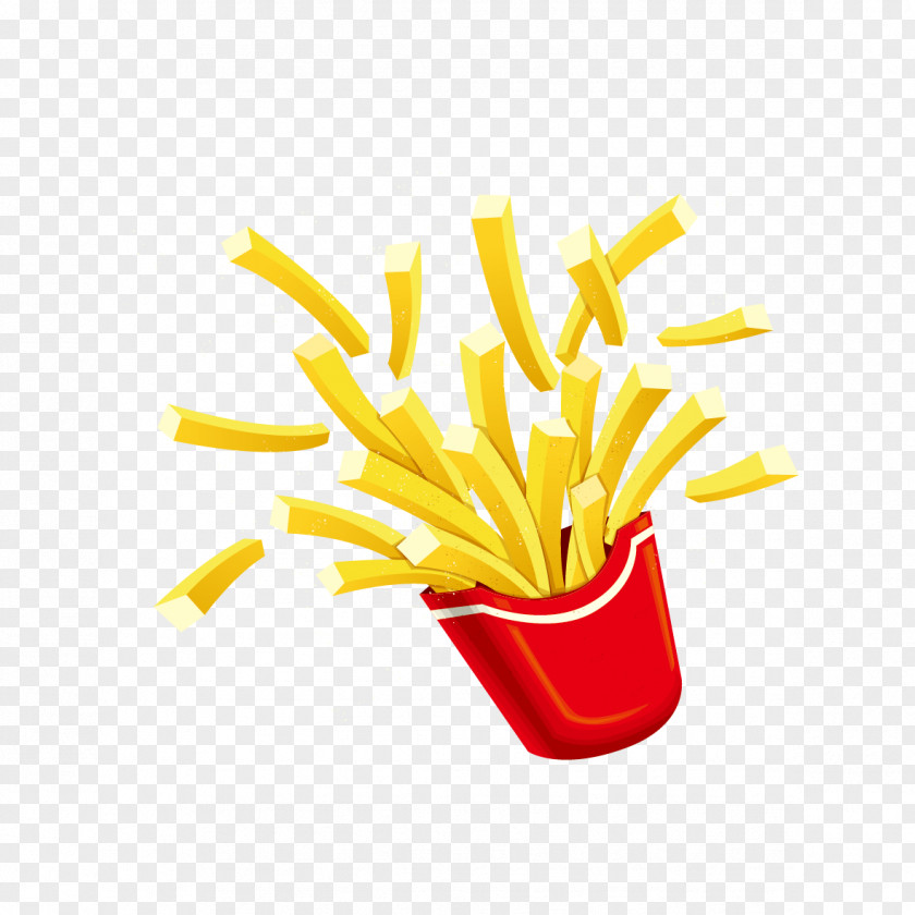 Creative Chips French Fries Hamburger Fried Chicken Take-out Pizza PNG