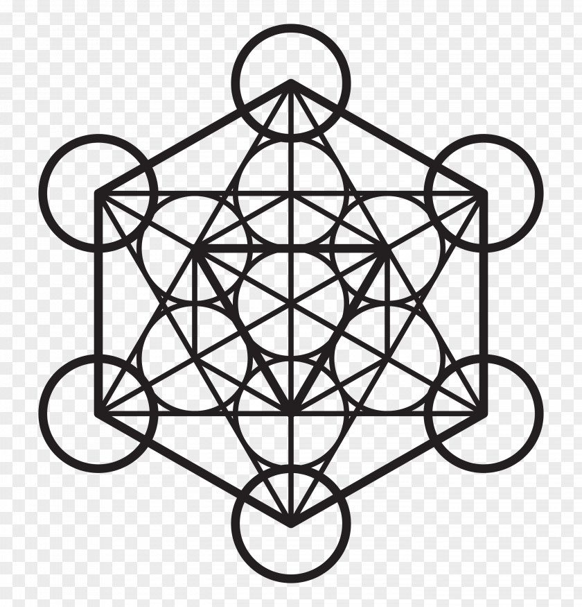 Geometric Symbols Metatron's Cube Sacred Geometry Royalty-free PNG