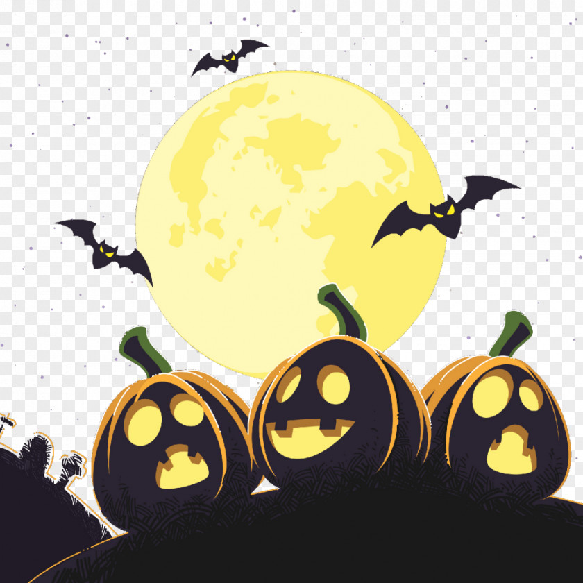 Halloween Image Vector Graphics Illustration PNG