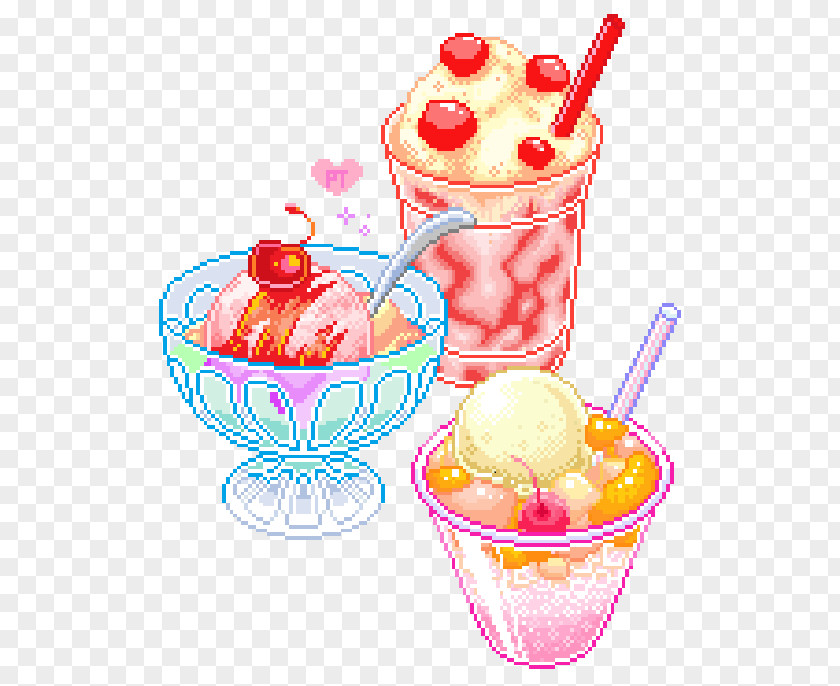 Ice Cream Sundae Parfait PNG