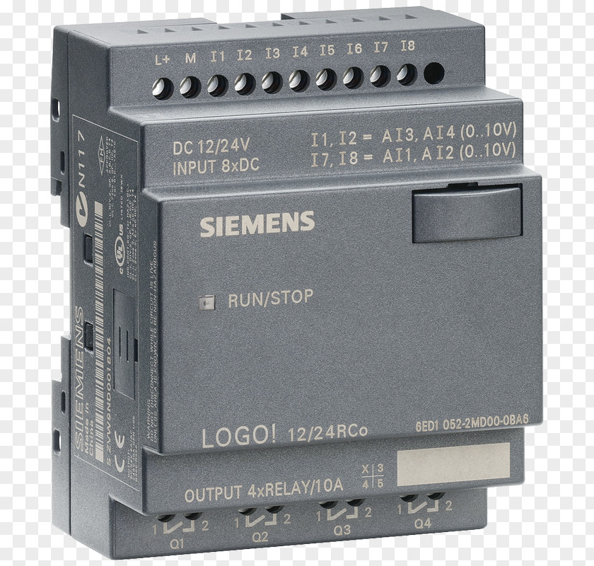 Logo Programmable Logic Controllers Industry Automation Siemens PNG