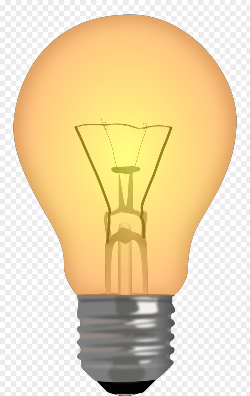 Spotlight Incandescent Light Bulb Lamp Clip Art PNG