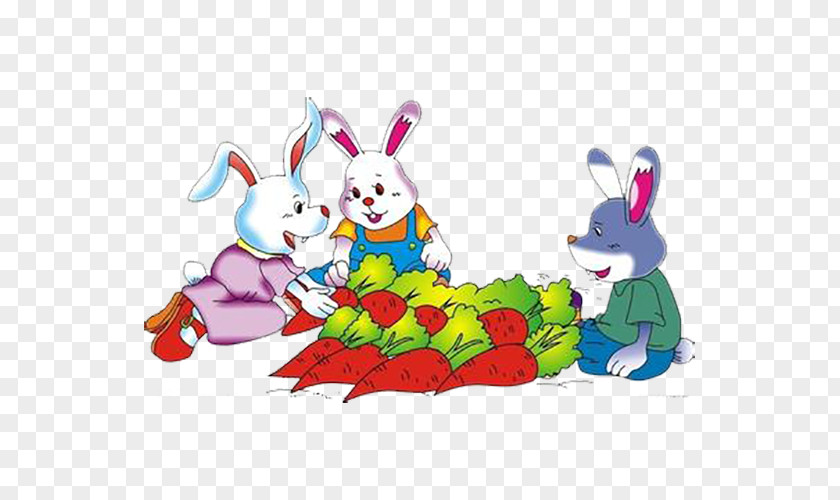 Bunny Family Bugs Rabbit Food Carrot PNG