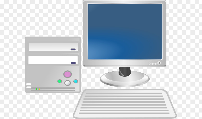 Computer Workstation Desktop Computers Clip Art PNG