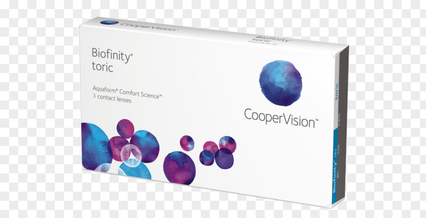 Coopervision Biofinity Toric Lens Contact Lenses CooperVision XR PNG