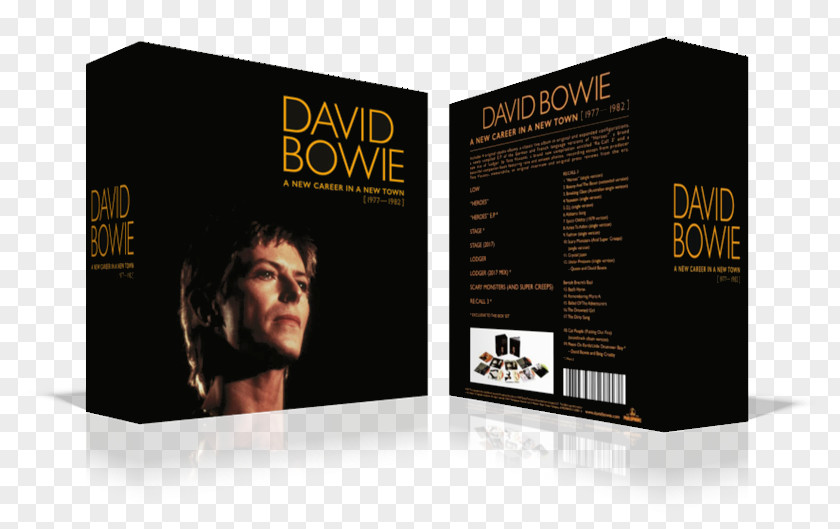 David Bowie 80s A New Career In Town (1977–1982) Box Set Album Who Can I Be Now? (1974–1976) Sound + Vision PNG