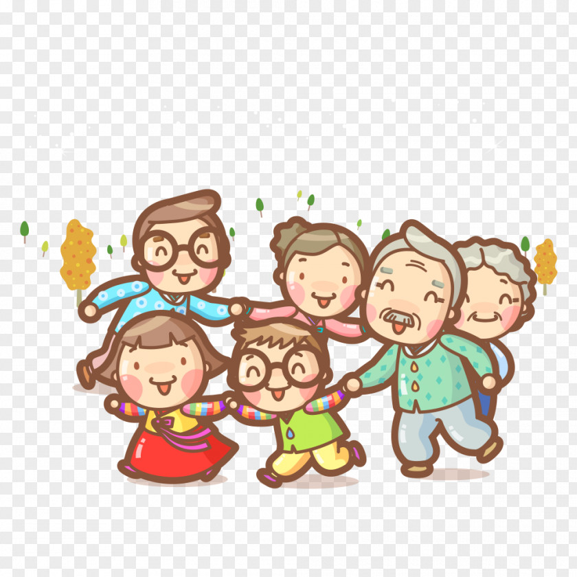 Family Drawing PNG