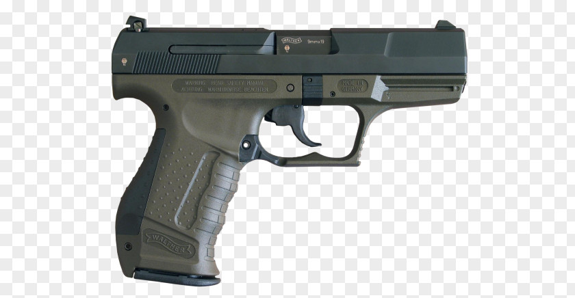 Handgun Walther P99 Carl GmbH Firearm 9×19mm Parabellum PNG