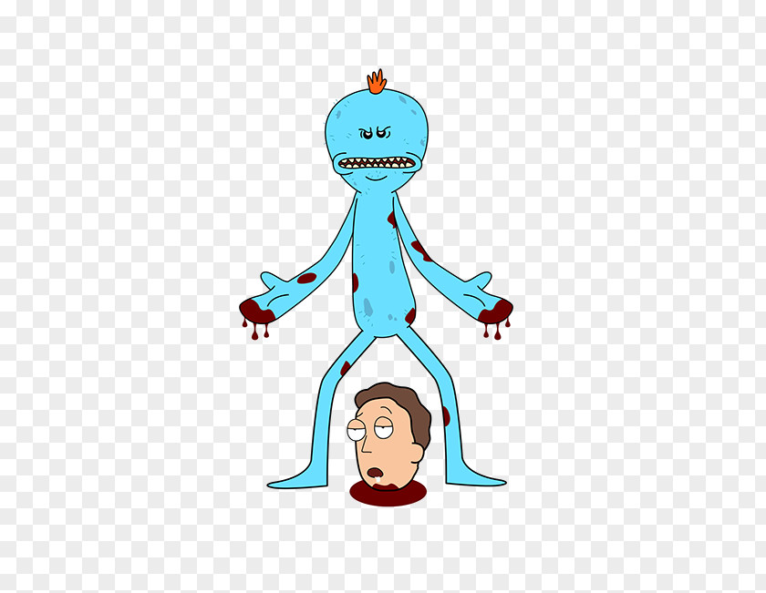 Mr Meeseeks And Destroy Rick Sanchez YouTube T-shirt PNG