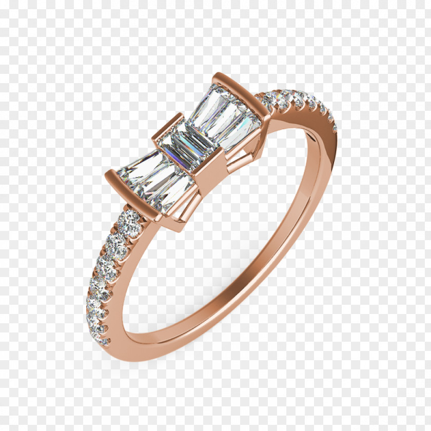 Ring Earring Diamond Białe Złoto Gold PNG