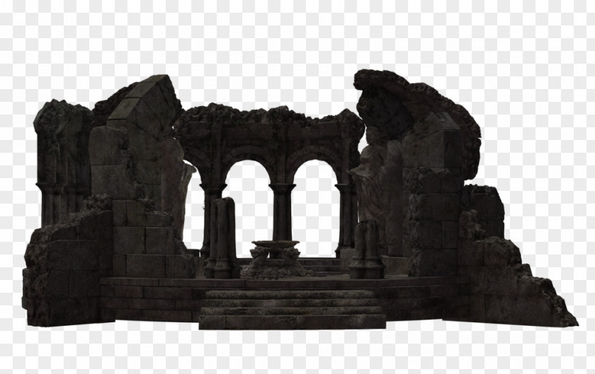 Temple Ruins Building Colosseum PNG