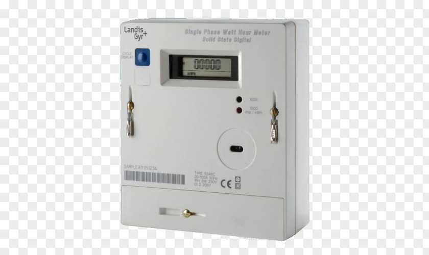 Card Element Landis+Gyr Electricity Meter Smart Kilowatt Hour PNG