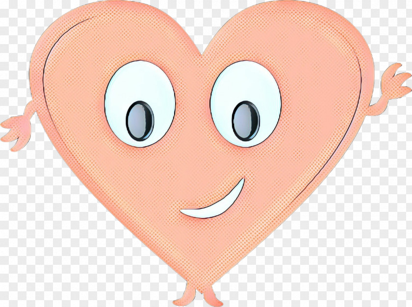 Cheek Skin Face Cartoon Facial Expression Heart Love PNG