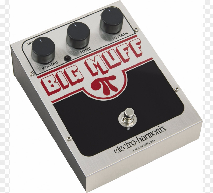 Electric Guitar Electro-Harmonix Big Muff Pi Effects Processors & Pedals Distortion PNG