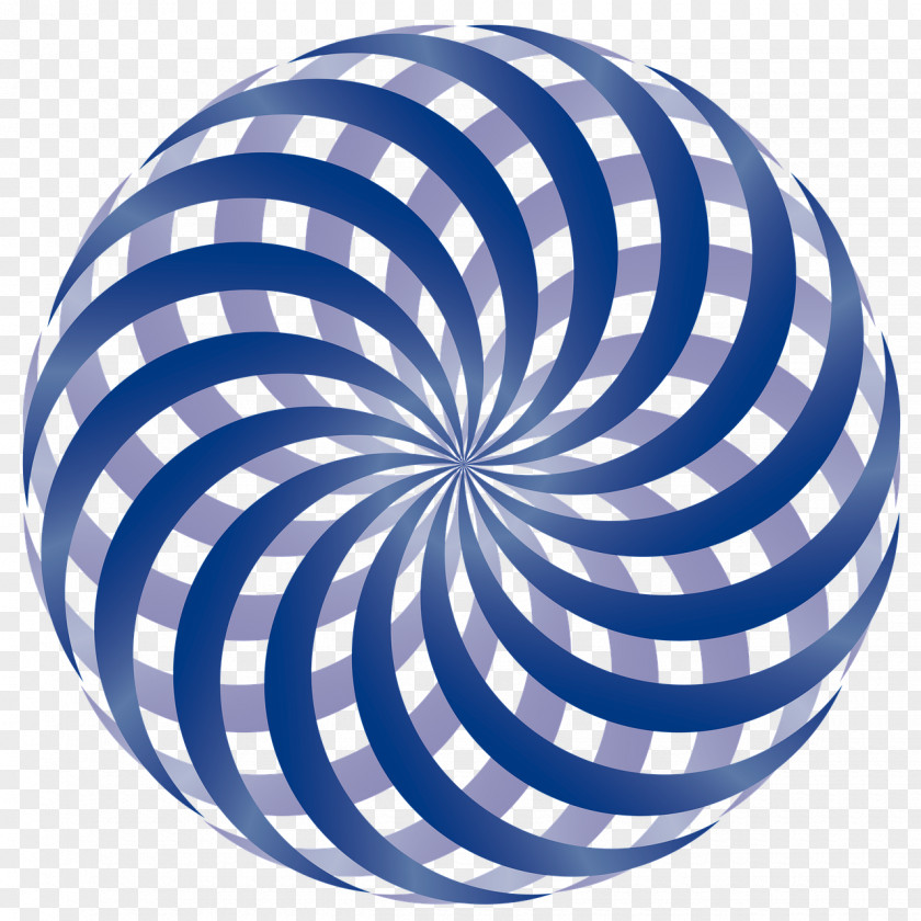 Graphic Design Blue Optical Illusion Op Art Optics Color PNG