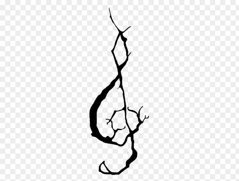 Leaf Twig Drawing White Clip Art PNG