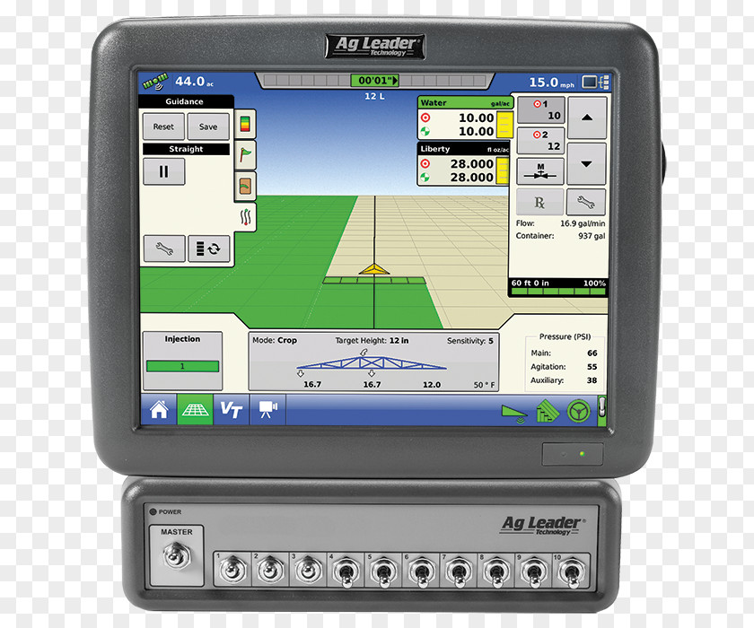 Precision Agriculture Grain Yield Monitor Ag Leader Technology Computer Monitors PNG