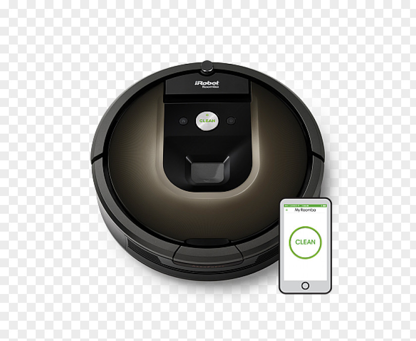 Robotic Vacuum Cleaner IRobot Roomba 980 PNG