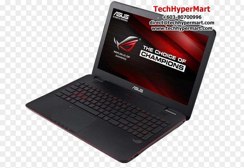 Asus Laptop Power Cord Intel Core I7 GeForce Republic Of Gamers ASUS ROG Strix GL553 PNG