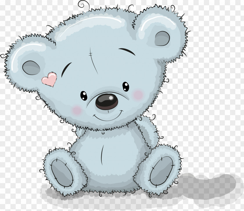 Gray Cartoon Koala Bear Giant Panda Birthday Greeting Card Clip Art PNG