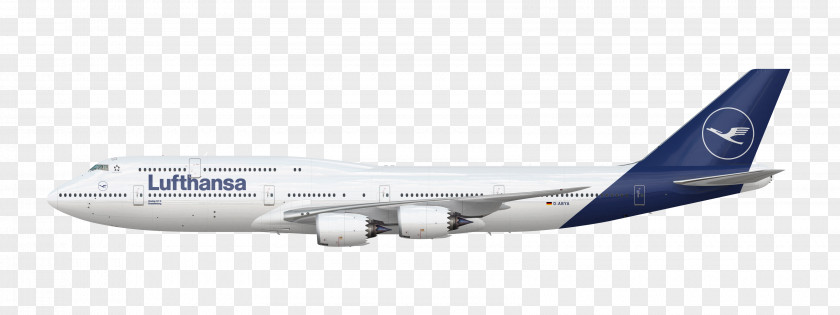 Lufthansa Boeing 747-8 747-400 Airbus A380 PNG