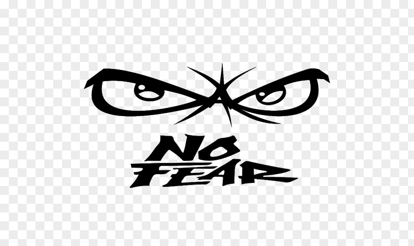 No Fear Racing Logo Sticker Decal PNG