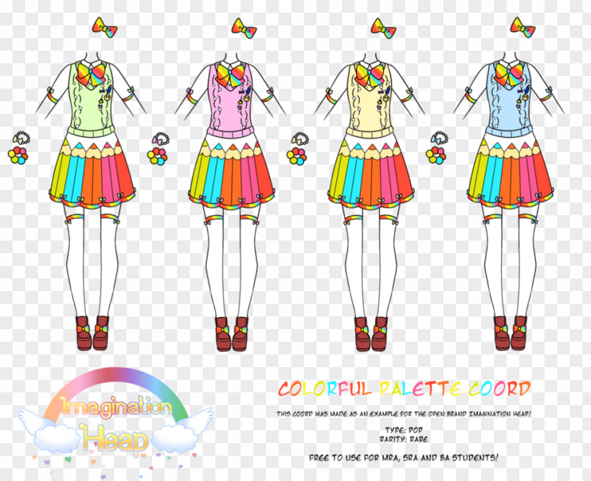 Colorful Heap Collections Background DeviantArt Aikatsu! Illustration Costume PNG