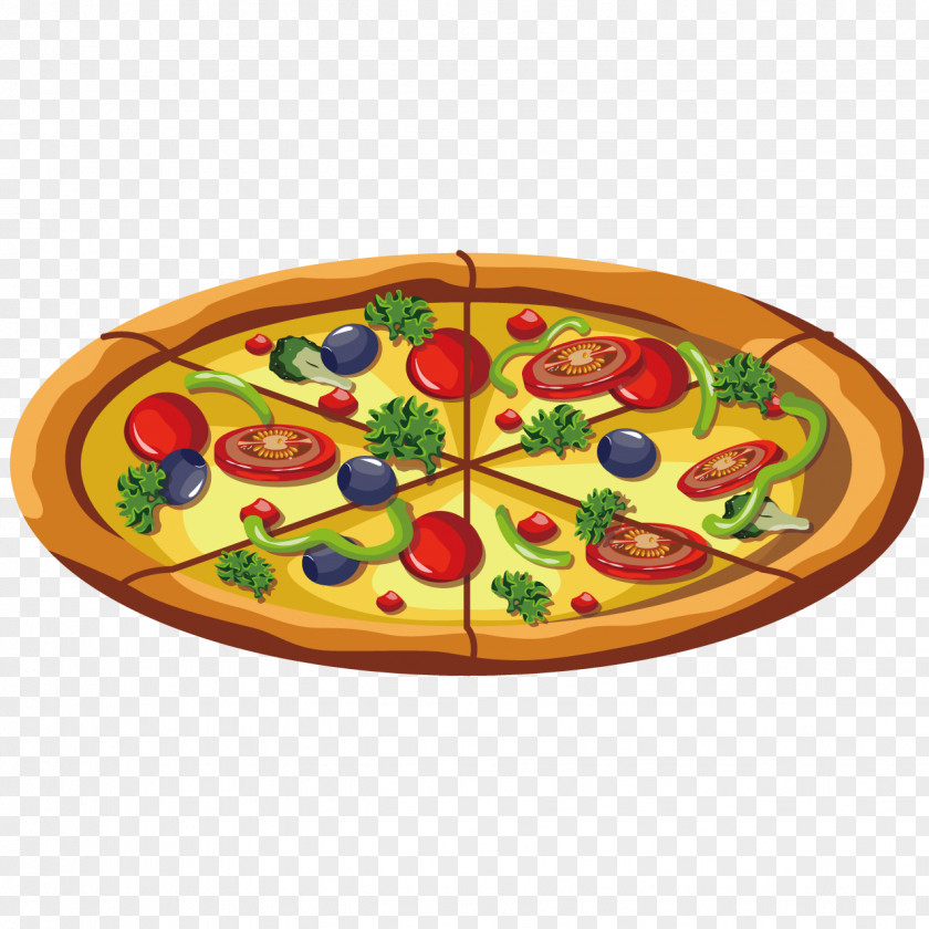 Delicious Pizza Euclidean Vector PNG