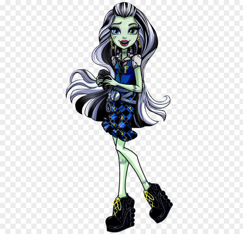 Doll Frankie Stein Monster High Art PNG