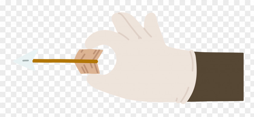 Hand Pinching Arrow PNG