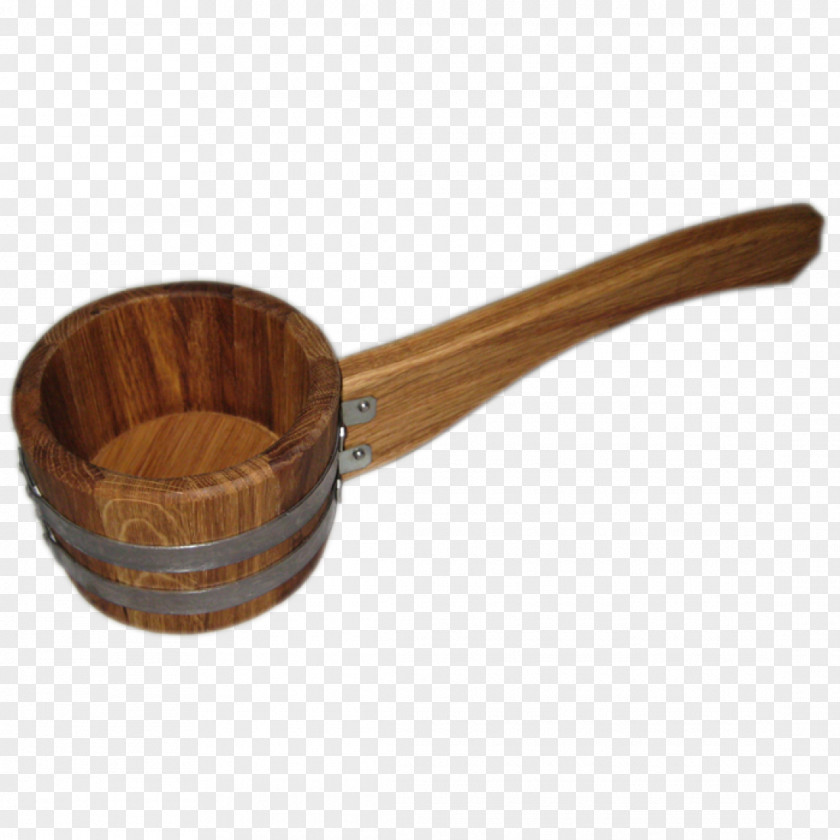 Ladle Banya Tobacco Pipe Sauna Wood PNG