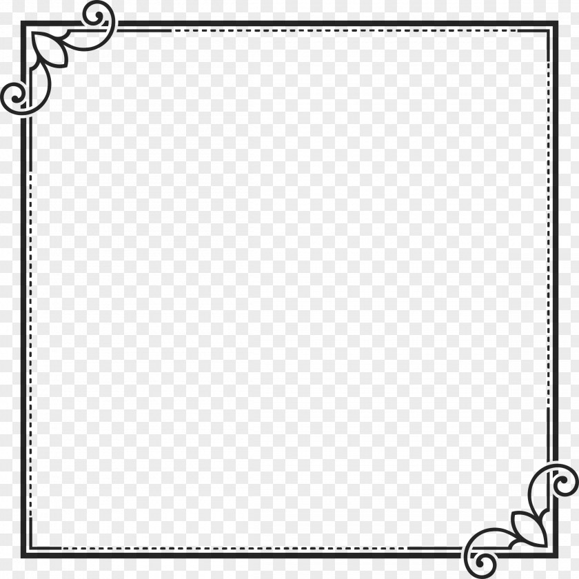 Line Frame Picture Frames Borders And Drawing Decorative Arts Ornament PNG
