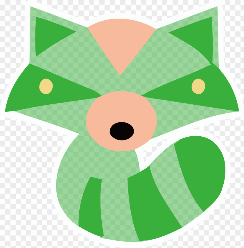 Logo Cartoon Symbol Green M PNG