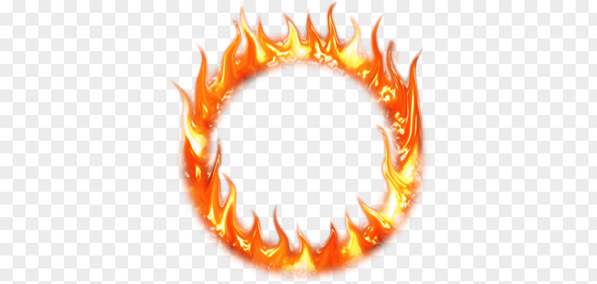 Ring Of Fire Circle Clip Art PNG