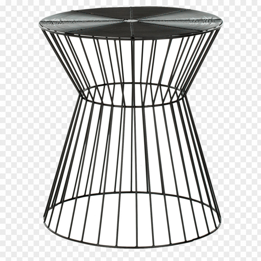 Table Bedside Tables Stool Metal Wire PNG