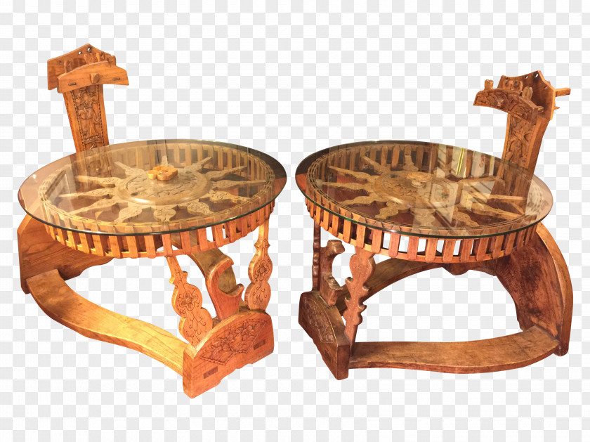 Woodcarving Coffee Tables Spinning Wheel Tibet Stool PNG