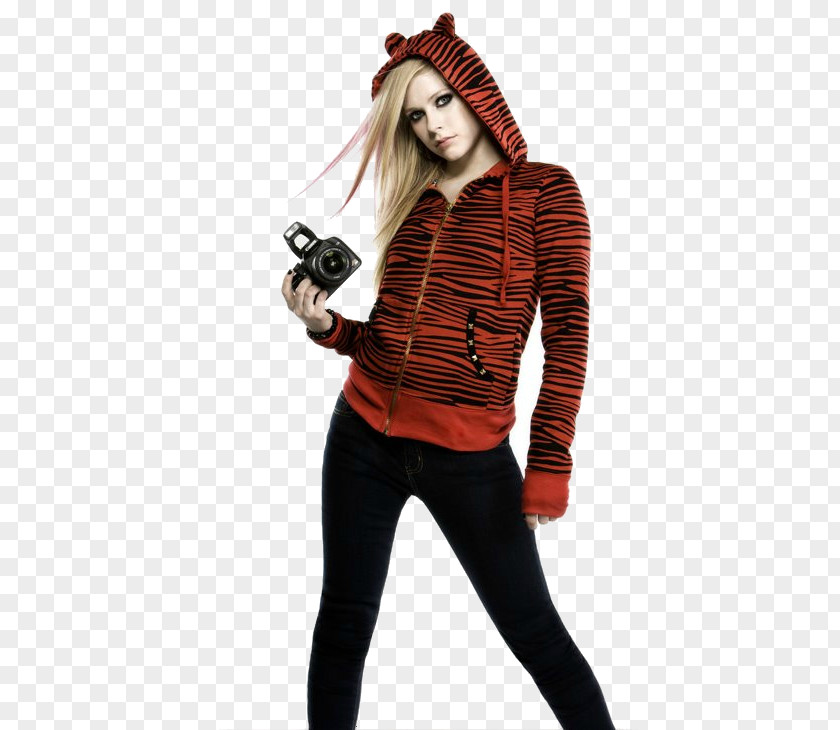 Avril Lavigne Artist Celebrity Costume Camera PNG