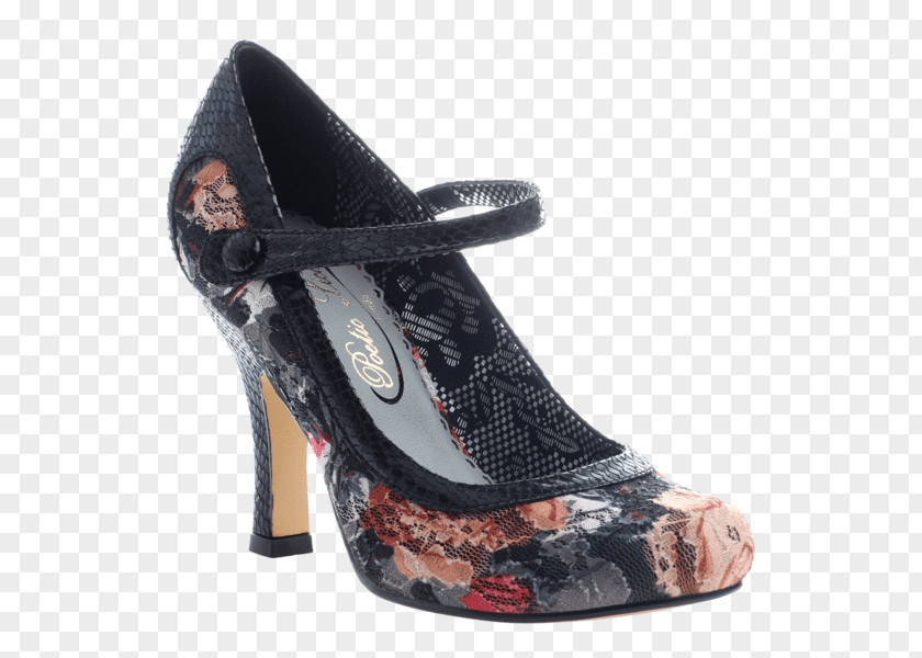 Mary Jane Court Shoe Boot High-heeled PNG