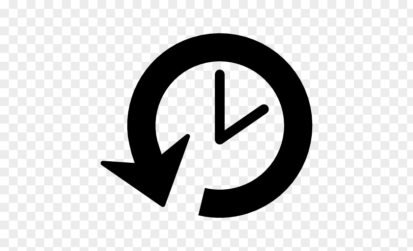 Past Clock Icon Design PNG