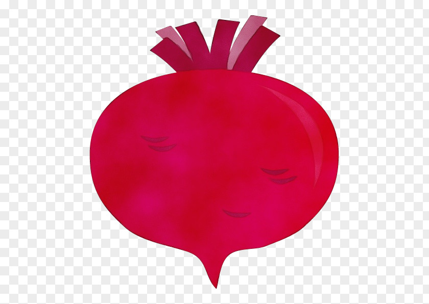 Plant Magenta Heart PNG