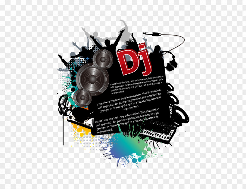 Poster Theme Music PNG music, DJ clipart PNG