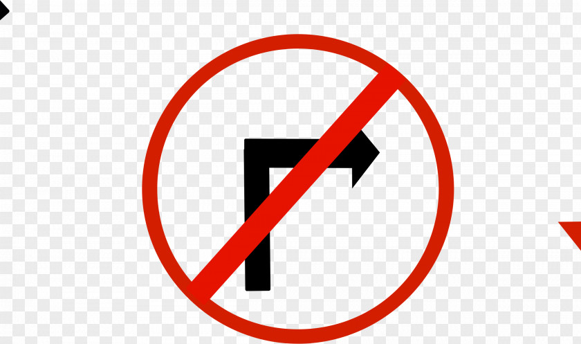 Prohibited Traffic Sign Arrow Clip Art PNG