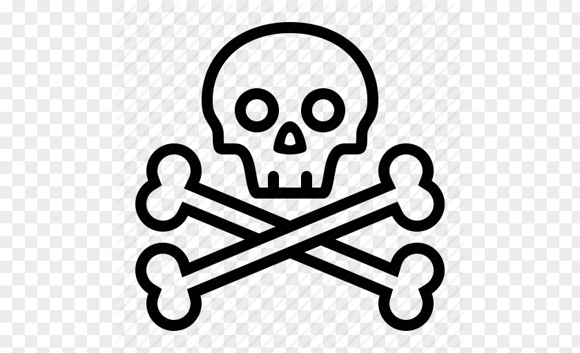 Skull And Crossbones Download High Quality Bones Drawing PNG